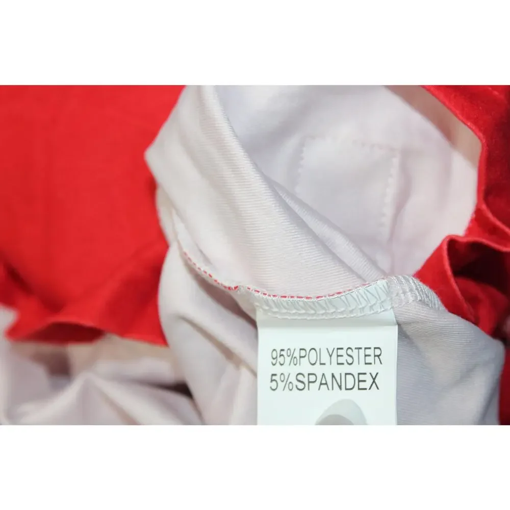 Makena Lane Holiday Lounge Dress Size XL Red New